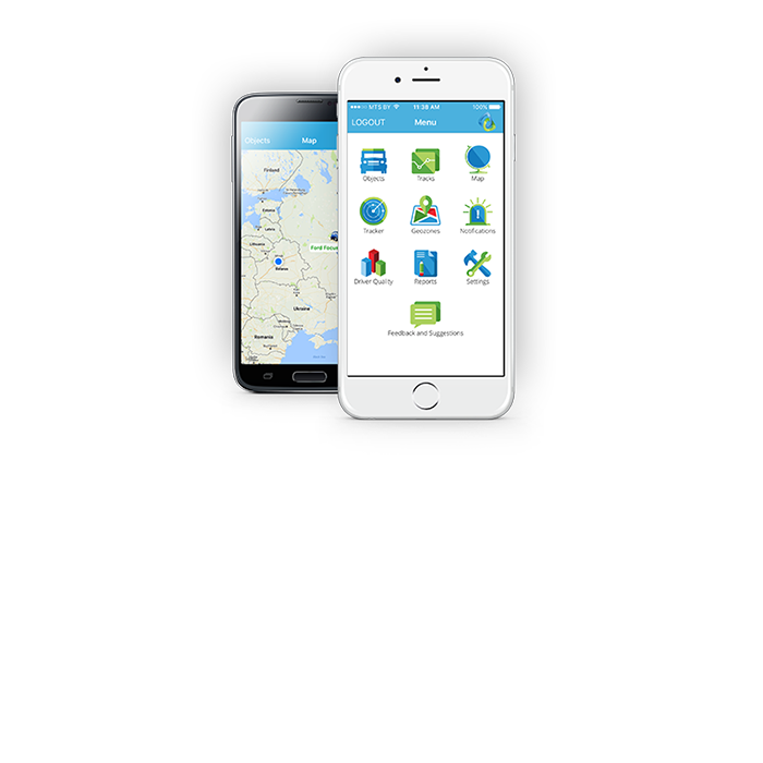 Мобильное приложение TrackingM для iOS и ANDROID